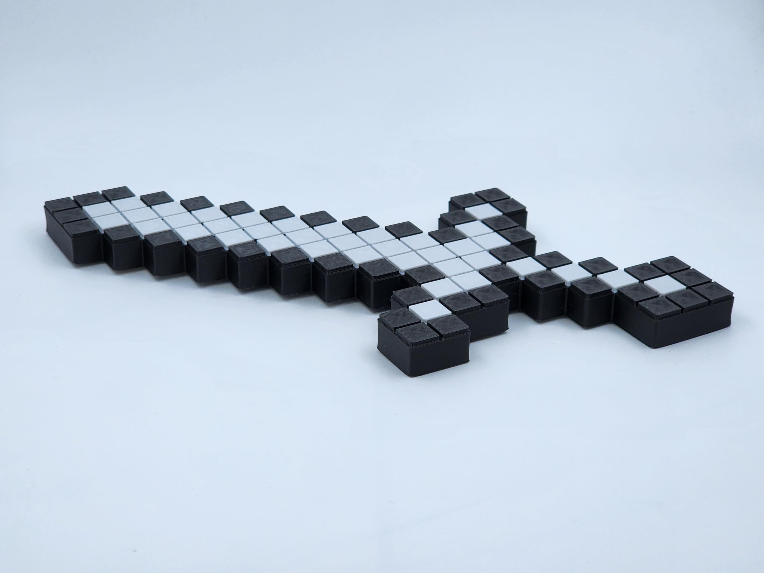 CUBIX3D 3D Printed Pixel Sword Toy | Blocky Gaming Prop | Safe Cosplay Accessory for Kids & Fans, Multicolor 4