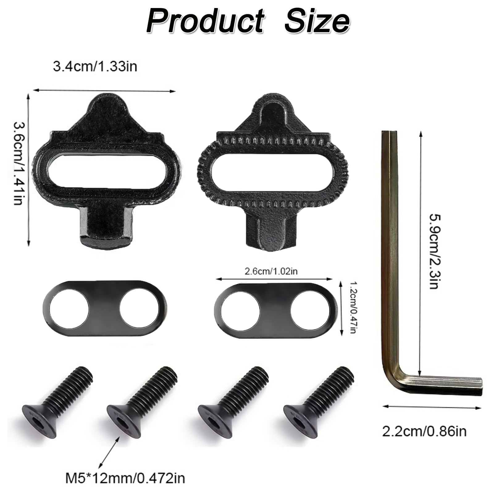 Crank Brothers Quattro Adattatore Tacchette da 3 a 2 Fori