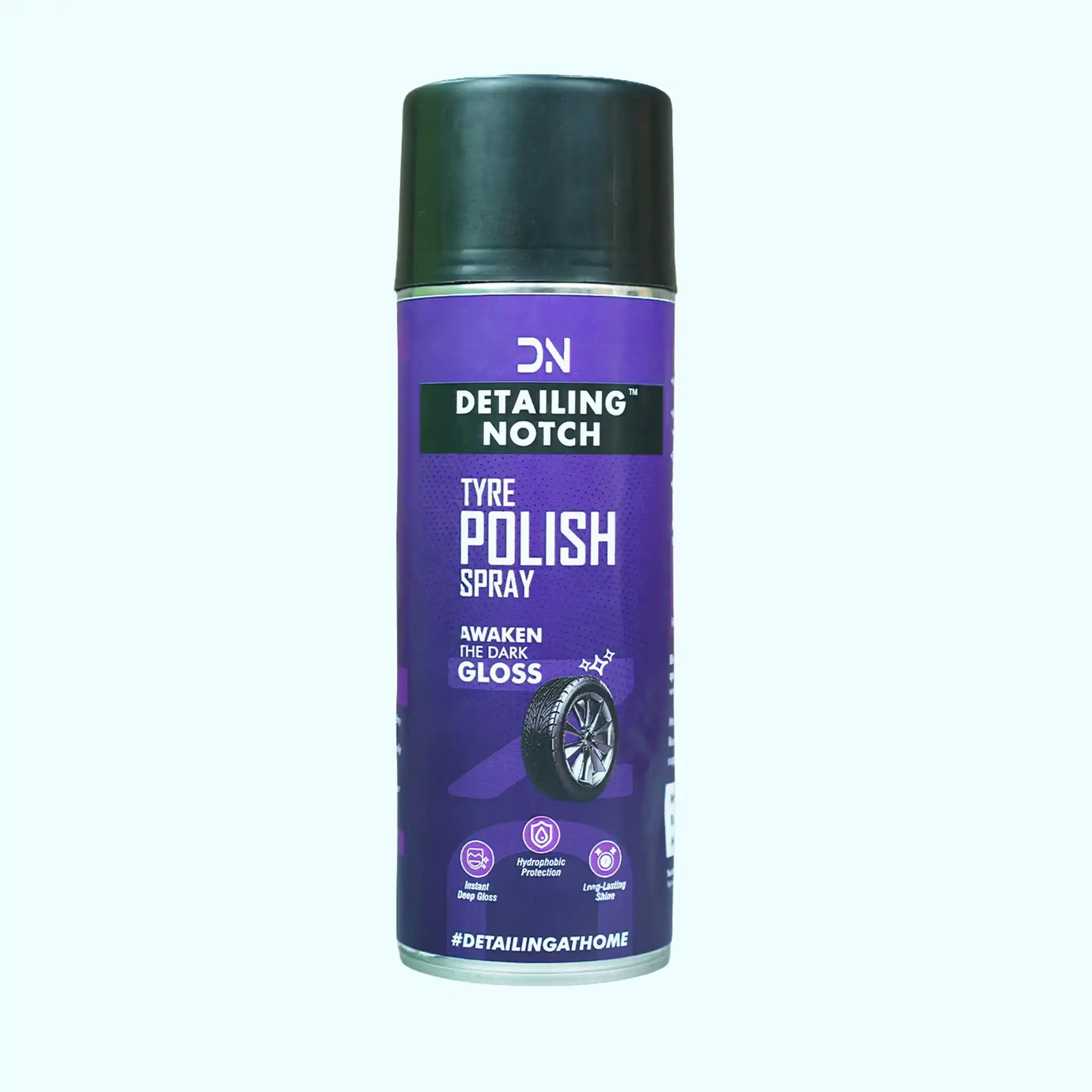 Tyre Polish Spray - Awaken the Dark Gloss, Long-Lasting Shine | 300 ml-picture-11
