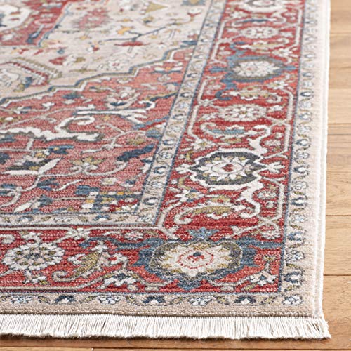 Safavieh Vintage Perzische Collectie VTP479A Distressed Oosterse Ruimte tapijt, 4' x 6', rood/ivoor - Afbeelding 4