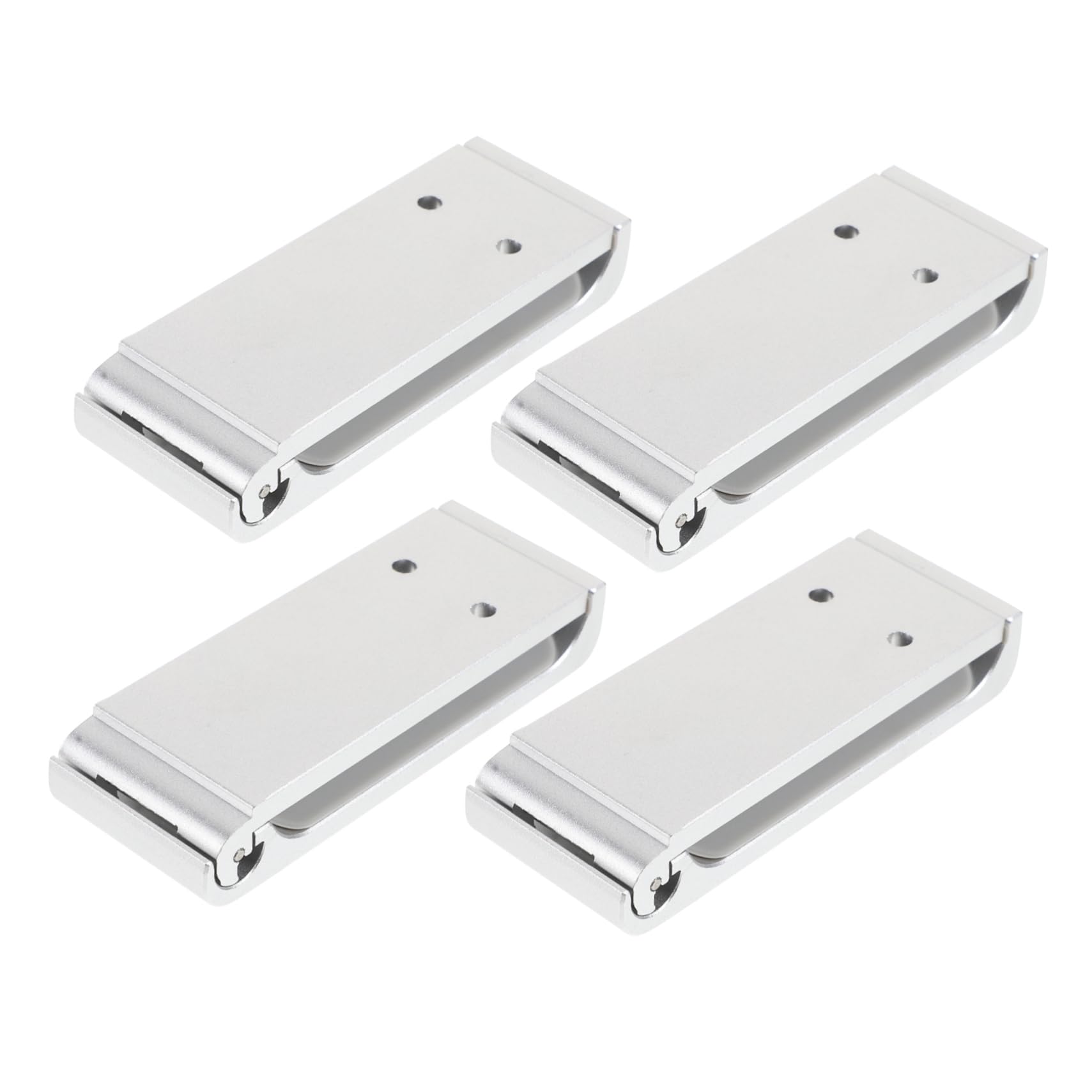 STOBOK 4Sätze Aluminiumlegierung Headset Halterung Stabiler Kopfhörerständer mit Elegantem Design für Aufbewahrung von Gaming Audio Kopfhörern Belastbar bis Silberfarben