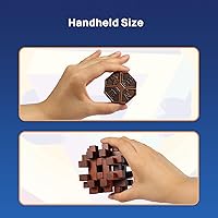 Vista 6 de 9 piezas de rompecabezas de dificultad, regalo para adultos, adolescentes y niños, juego de rompecabezas de mesa