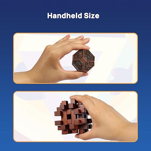 Miniatura 6 de 9 rompecabezas de dificultad de regalo para adultos, adolescentes y niños, rompecabezas de rompecabezas de juegos de escritorio