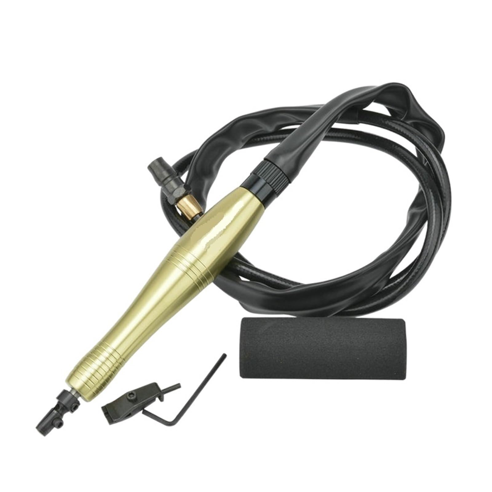 CUDTAPI Air Grinder File Ultrasonic Pneumatic Air Reciprocating Oscillating File Grinder Grinding Buffing Polishing Sanding Machine Reciprocating Filing Tool