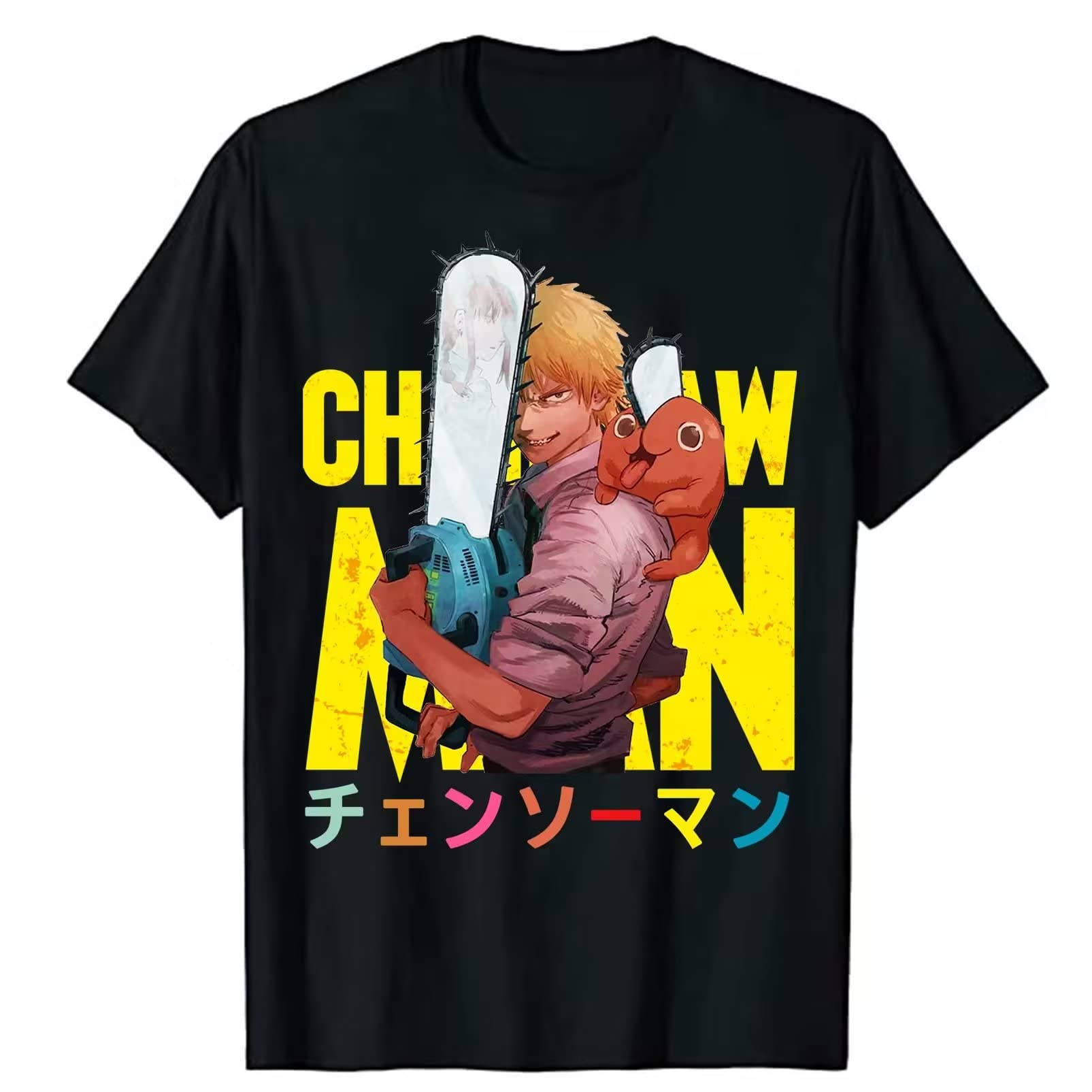 XDQRAAnime T-Shirt Shirt 3D Hooror Manga Print Casual Tees Tops Clothing for Men and Women