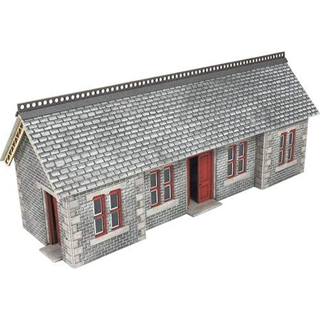 Metcalfe PO334 Railway Station Shelter Settle/Carlisle Card Kit
