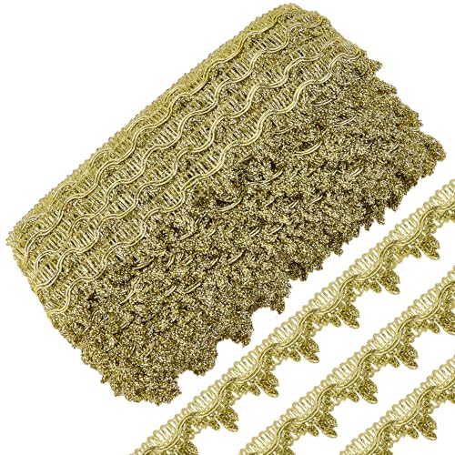 Gorgecraft 25 Yards 9 Mm (3/8 Pouces) Polyester Tissé Gimp Garniture