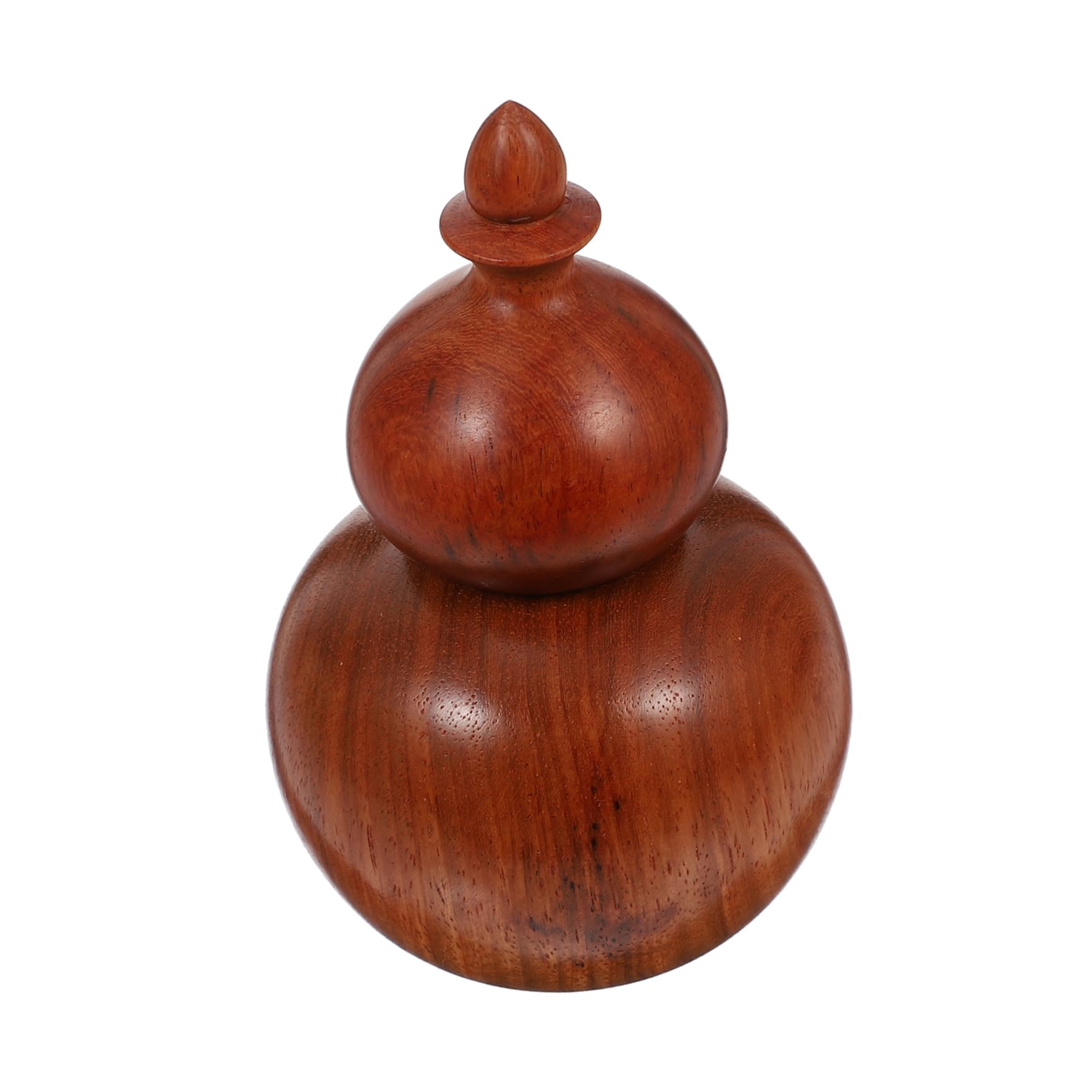 Alipis 1Pc Gourd Shape Wooden Toothpick Storage Box No Wax Practical Toothpick Container for Kitchen Desktop Decoration and Easy Cleaning for Parties Weddings and Gatherings
