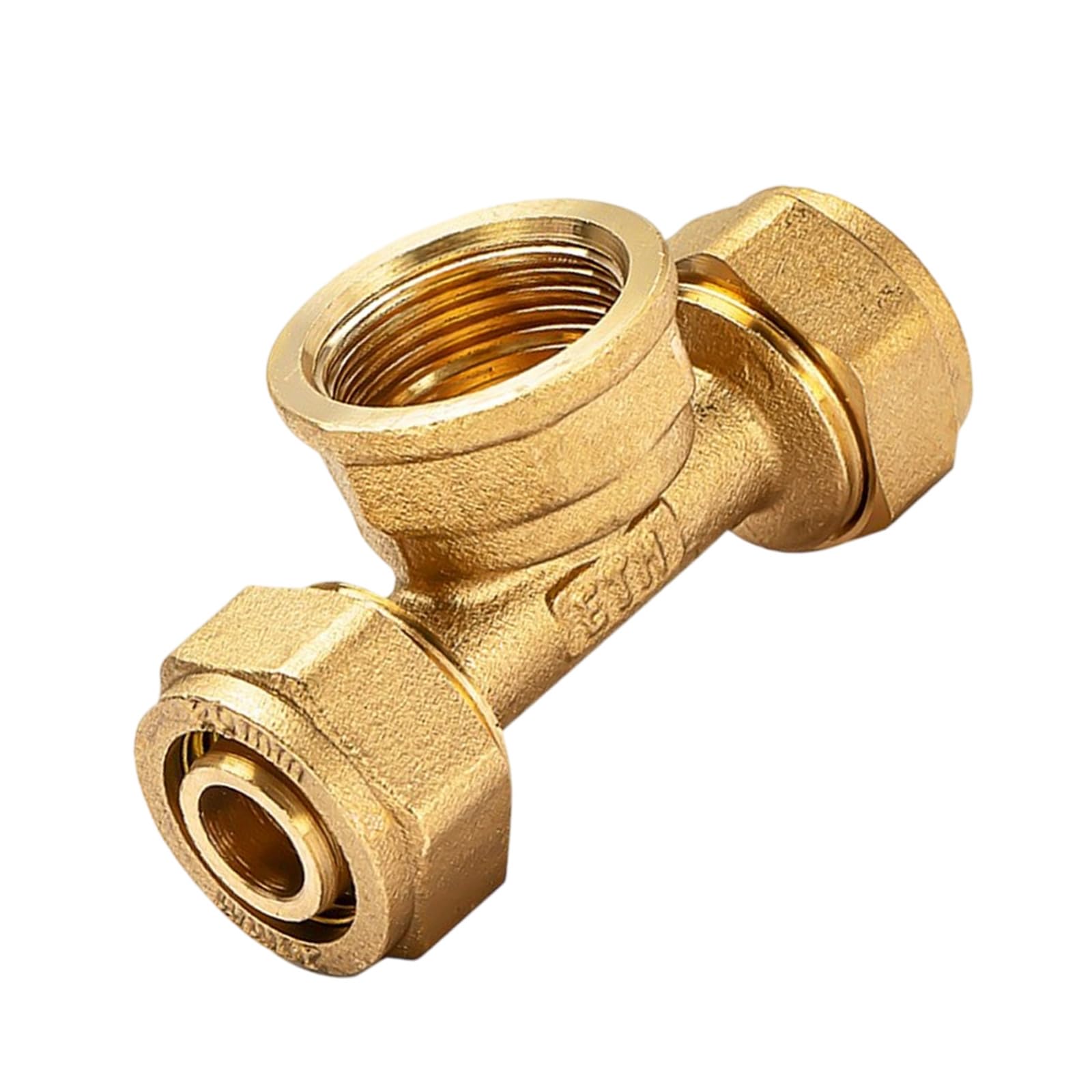 Tsophreniq Men's 6 Points Inner Tooth /Fe Thread Brass Pipe Fitting Connector Water Oil Adapter For Water Heater And Plumbing Systems /Fe Thread Brass Pipe Fitting