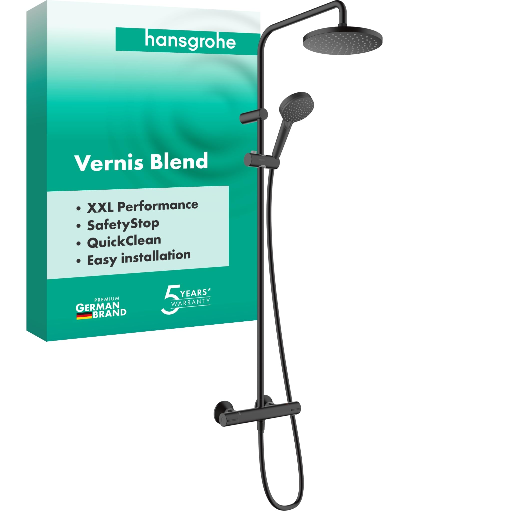 Amazon.com: Hansgrohe Vernis Blend - Rainfall Shower Head
