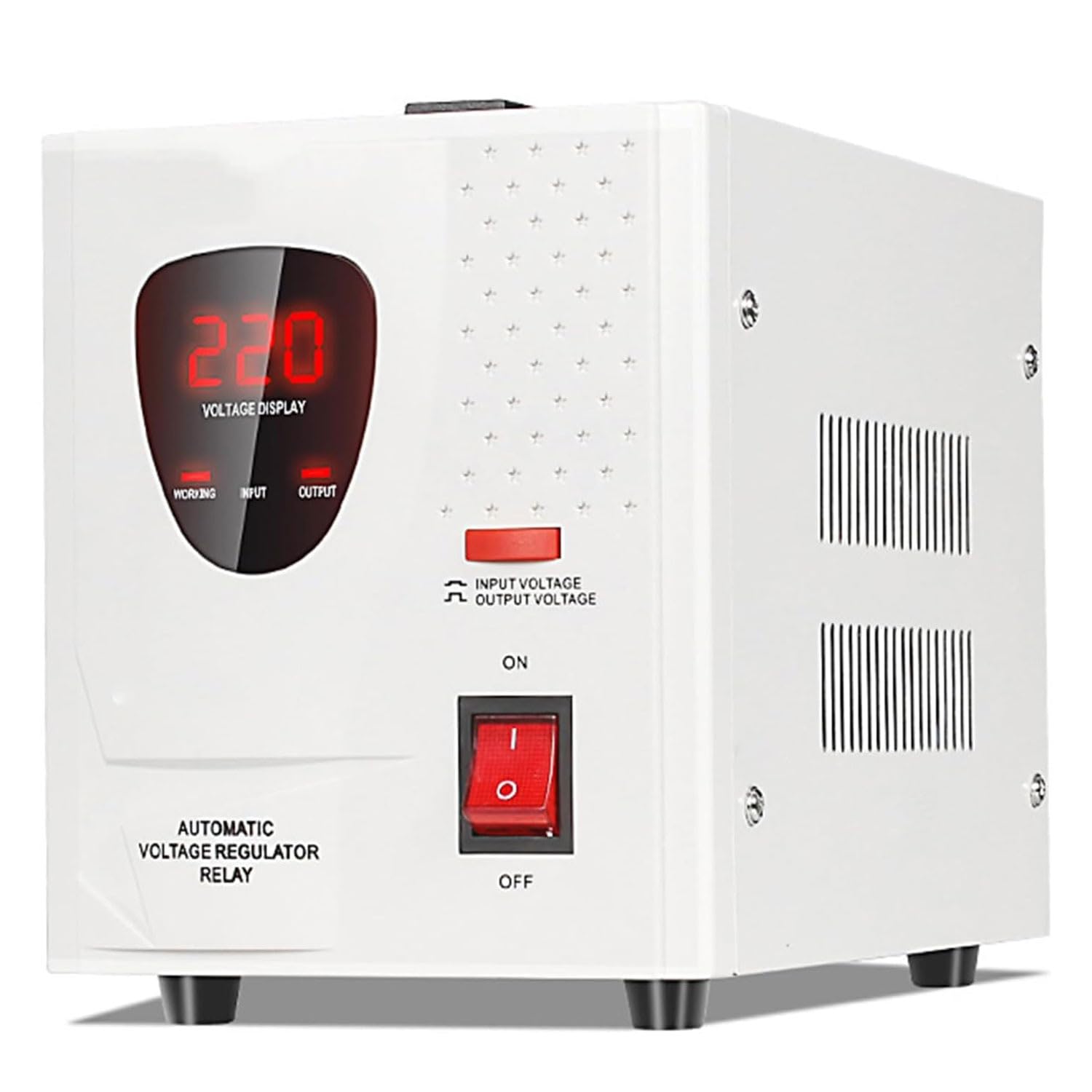 Elektroniczny stabilizator napięcia, automatyczny stabilizator napięcia 3000 W, domowy zasilacz stabilizowany dużej mocy, wysoka wydajność konwersji, do prądu przemiennego, lodówki, komputera