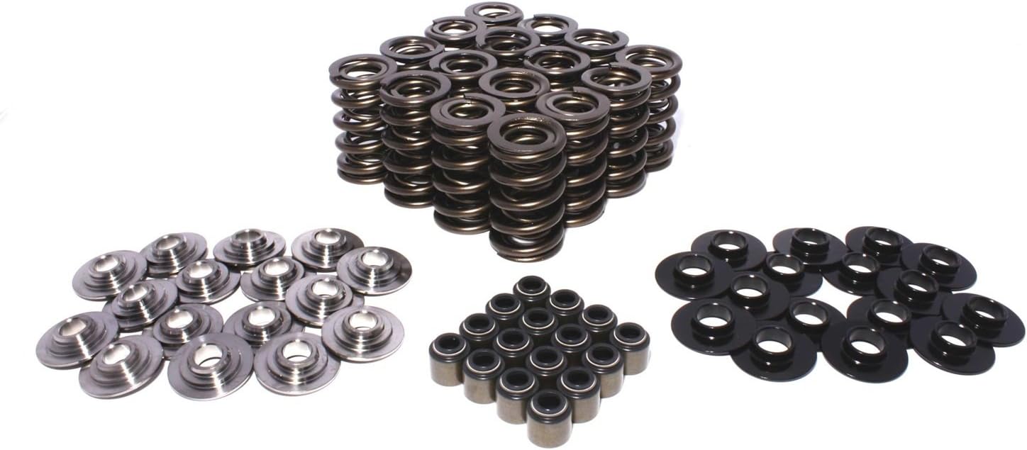 Super Deal Product COMP Cams (26921-KIT) 1.300 O.D. Dual Valve Spring Kit with Springs, Titanium Retainers, Seats and Seals for GM LS Engine Flash Sale Buy 1 get 1 COMP Cams (26921-KIT) 1.300 O.D. Dual Valve Spring Kit with Springs, Titanium Retainers, Seats and Seals for GM LS Engine
