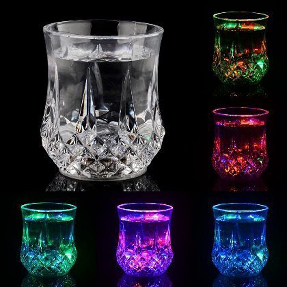 Buy GTC® 7oz LED Light-up Cup Water Inductive Rainbow Color