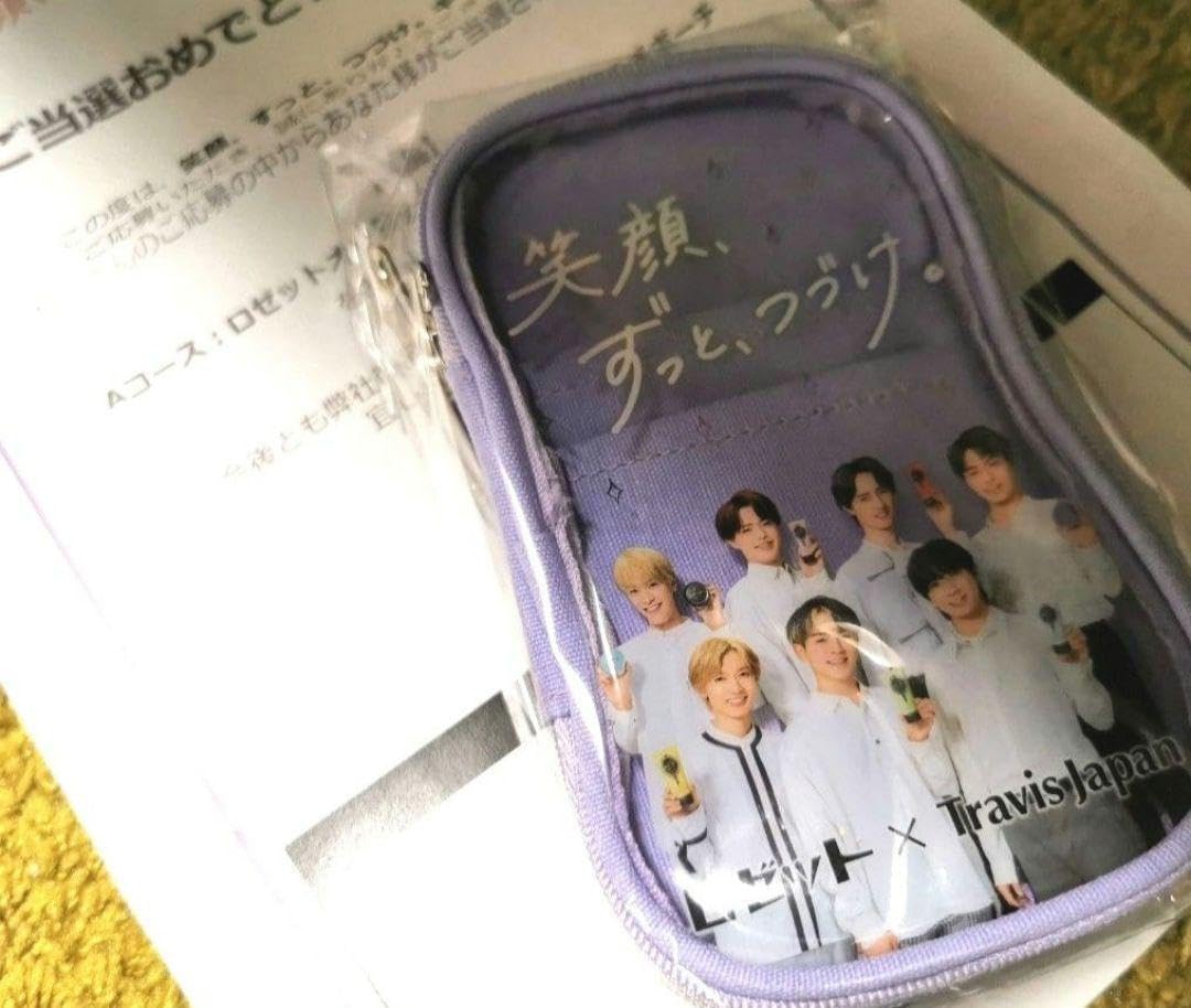 ロゼット オリジナル TravisJapan マルチポーチ Travis Japan ロゼット マルチポーチ ロゼット オリジナル