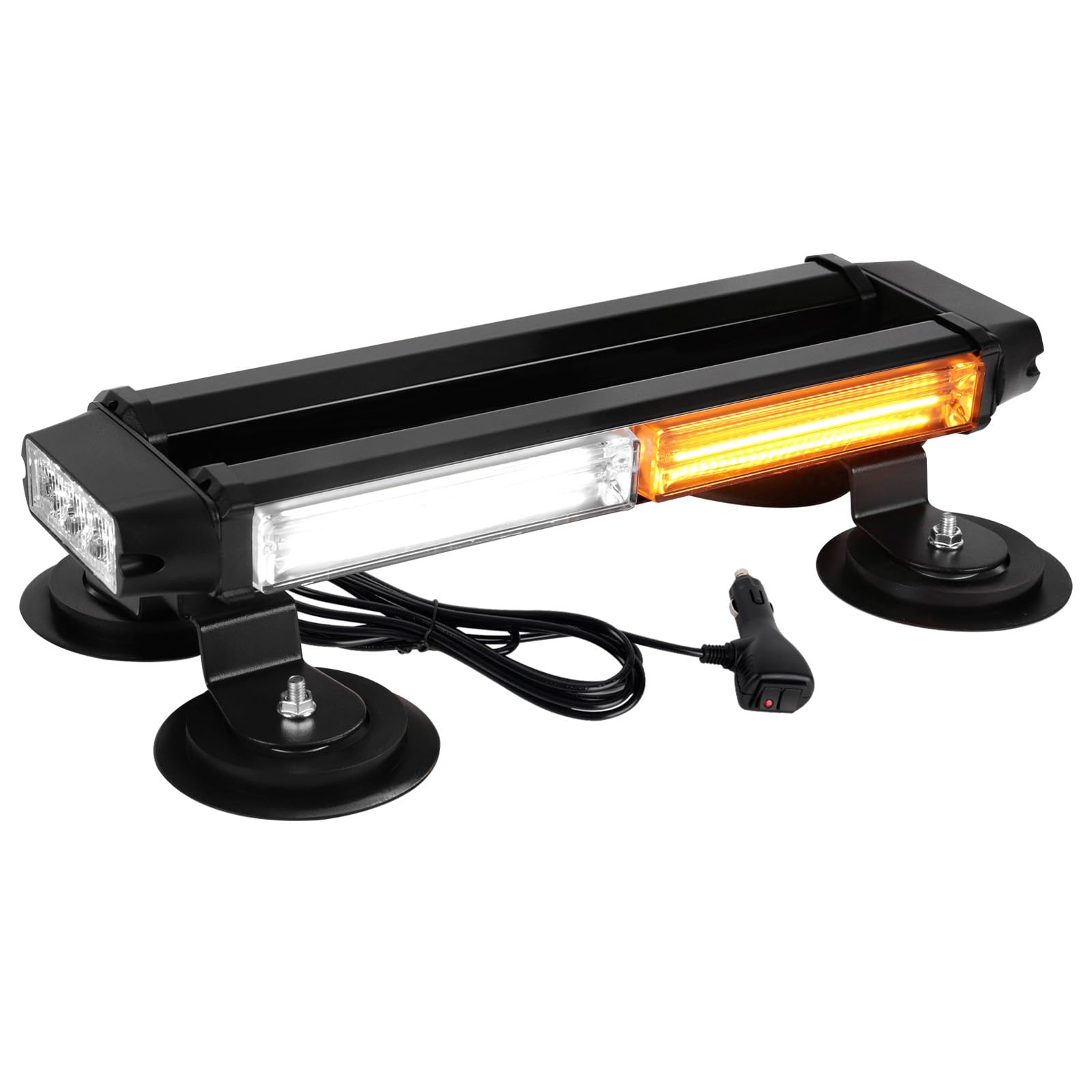 I LITTON Strobe Light Bar Flashing Beacon Lights, COB LED Rooftop Safety Beacon With 4 Magnetic - View #3