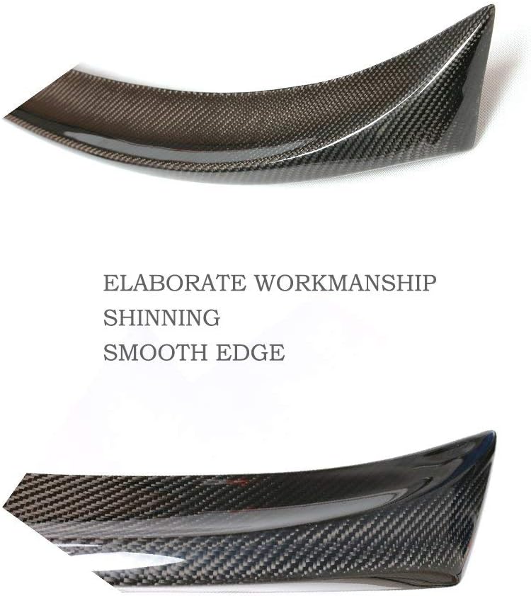 fits BMW 3 Series E90 325i 328i 330i 335i Base M3 M Sport 4-Door 2005-2012 Carbon Fiber Rear Trunk Boot Lid Spoiler
