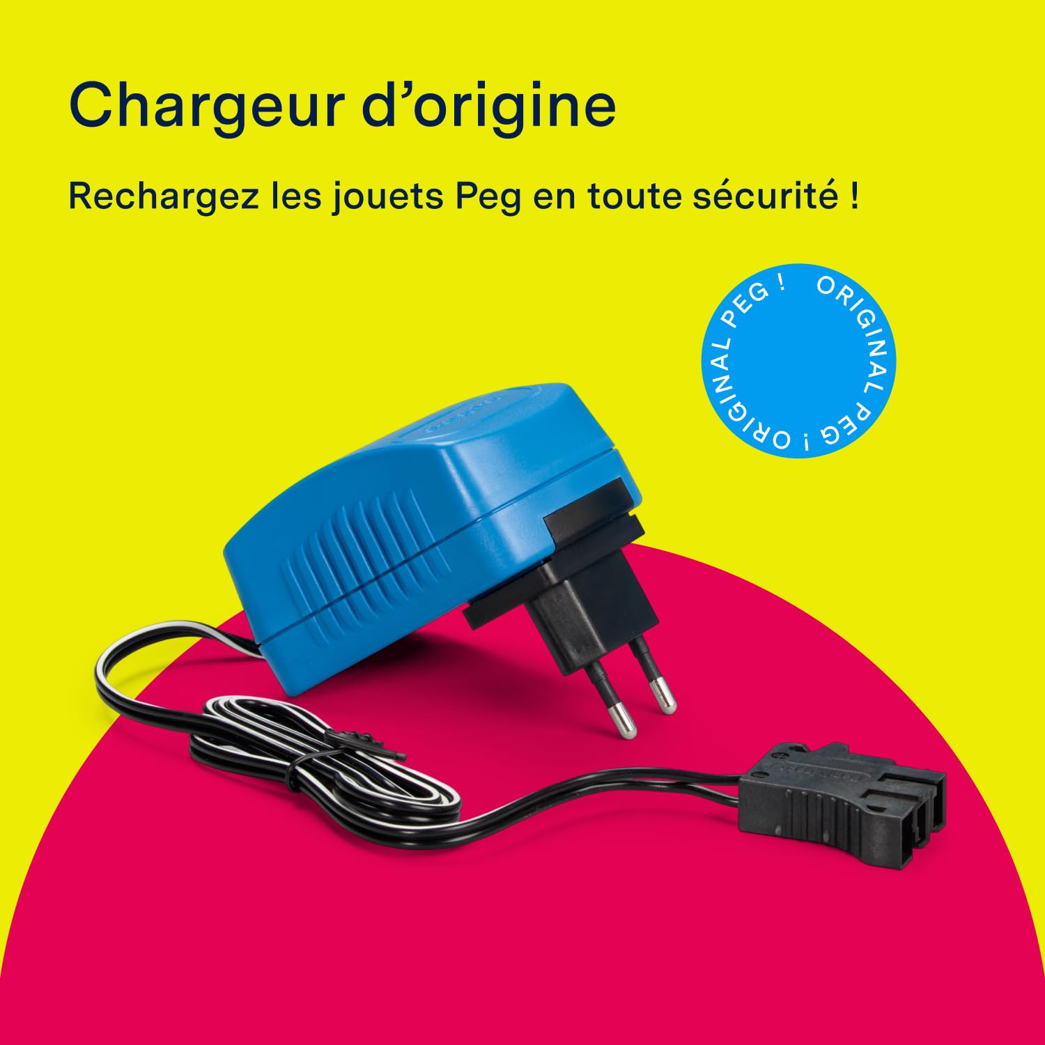 Peg Perego - Chargeur Batterie 12v