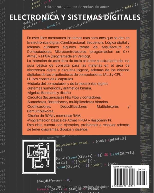 Miniatura 2 de ELECTRONICA Y SISTEMAS DIGITALES Contenido del curso de electrónica digital Combinatoria y Secuencial (Spanish Edition)