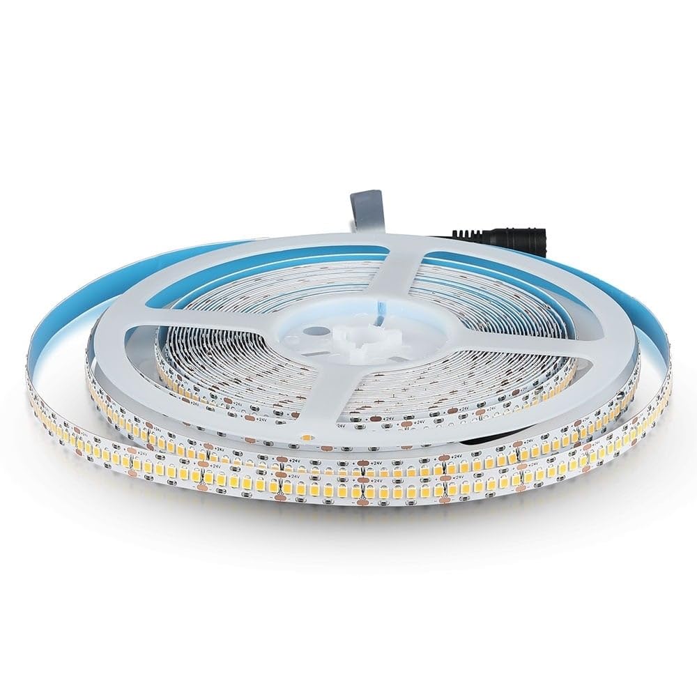 V-TAC Striscia LED Samsung SMD2835 18W/m Bobina 10m 240 LED/m 24V 6400K IP20 CRI>95