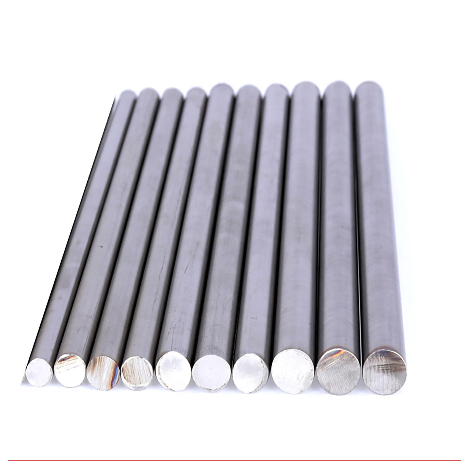 10pcs Cylindrical Locating Dowel Pin, 304 Round Rods Bar 3mm Diameter 300-1000mm Length For Industry, Metal Working Hobbies And DIY Craft(3x1000mm)