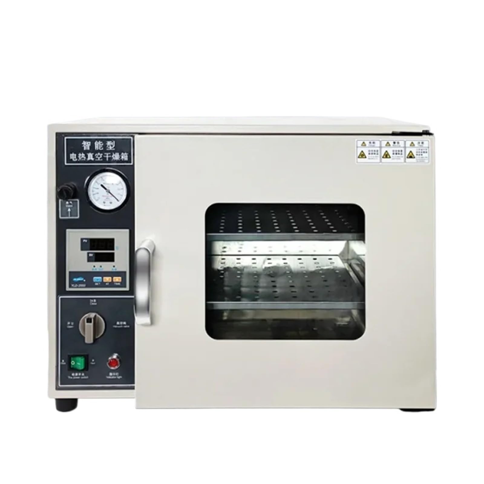 Elektryczny, Termostatyczny Piec Do Suszenia Próżniowego. Laboratoryjna, Przemysłowa Suszarka Próżniowa Z Piecem Próżniowym ZwięKszona Jednorodność Termiczna(Stainless steel SKU2)