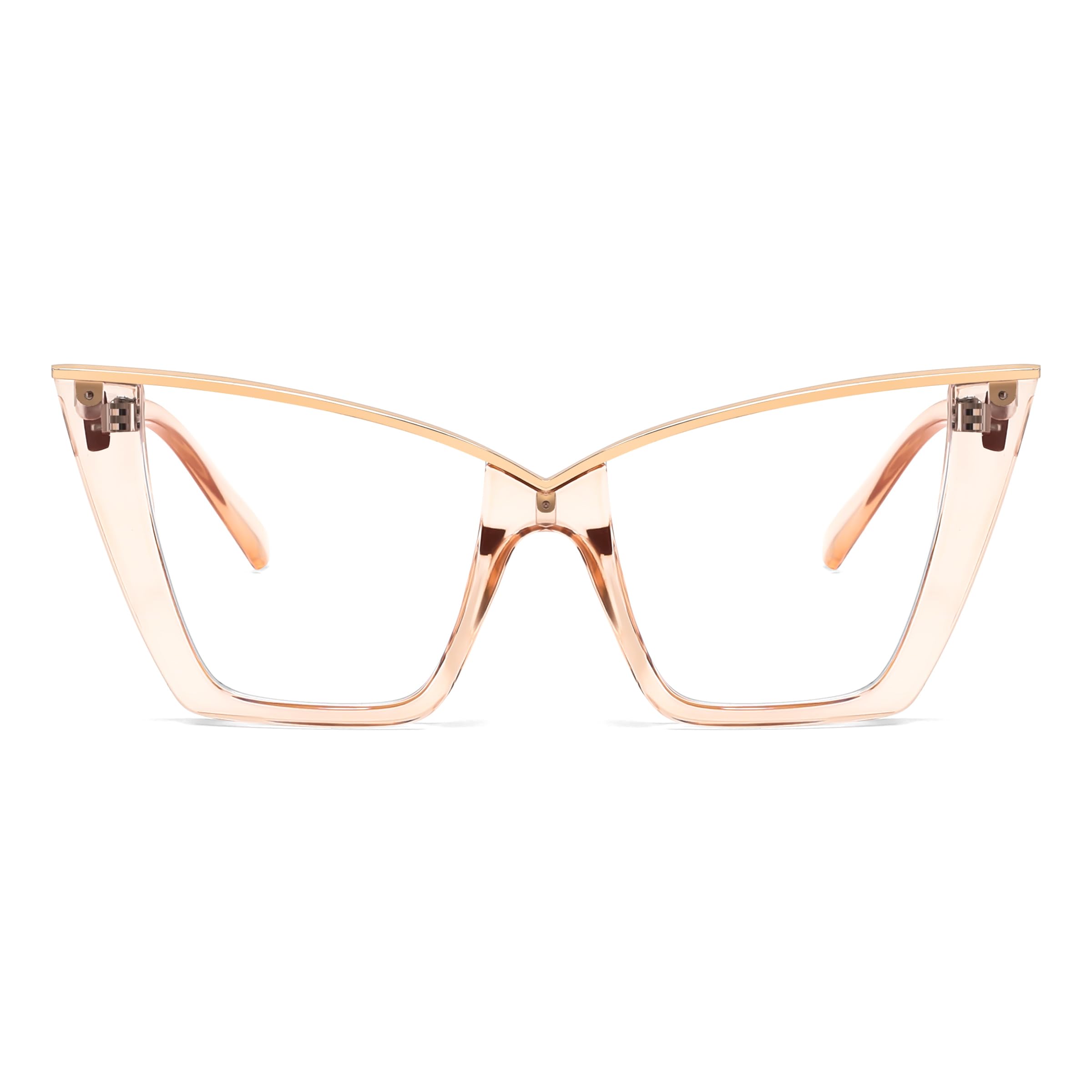 FEISEDY Fashion Cat Eye Blue Light Blocking Glasses