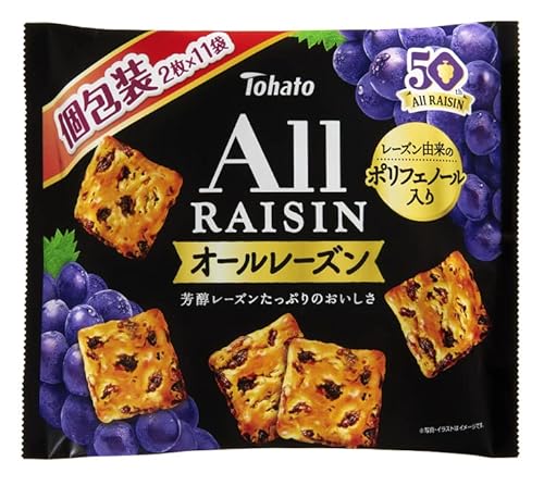東ハト ファミリーサイズオールレーズン 22枚×15袋のサムネイル