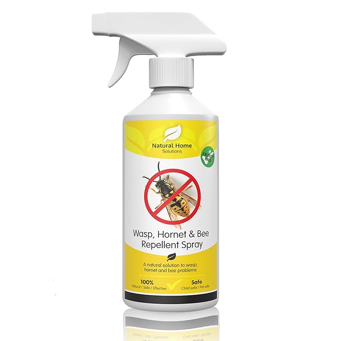Buy Natural Home Solutions Wasp Bee Repellent Spray Natural