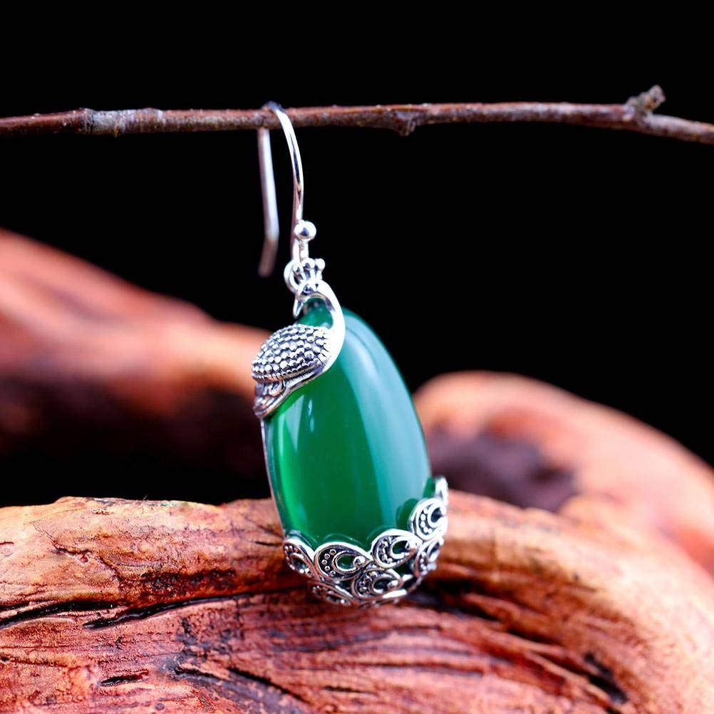 Boucles d'oreilles grès bleu et argent 925, le cadeau idéal
