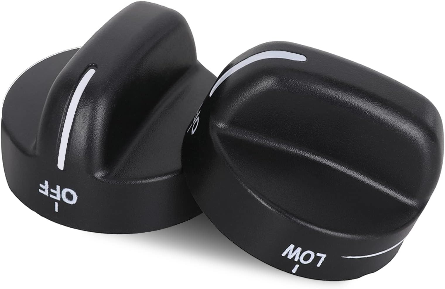 WP8273103 Super Capacity 465 Knob Replacement Part for Whirlpool Range Knob - Compatible with Whirlpool Gas Stove - Replace AP6012363 WP8273103 WP8273103VP (2pcs Black)
