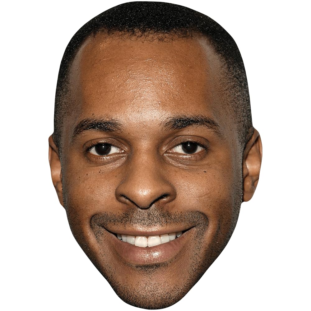 Celebrity Cutouts Lifelike Andi Peters (Young) Celebrity Mask, Flat Card Face, Fancy Dress Mask