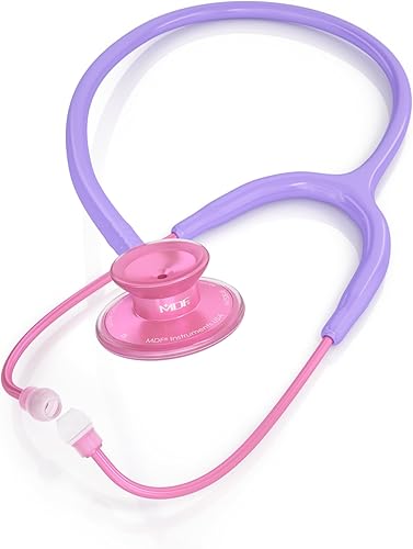 Miniatura 2 de MDF Instruments, Acoustica MDF747XPPO07 - Estetoscopio ligero para médicos, enfermeras, estudiantes, uso de salud en el hogar, adultos, doble