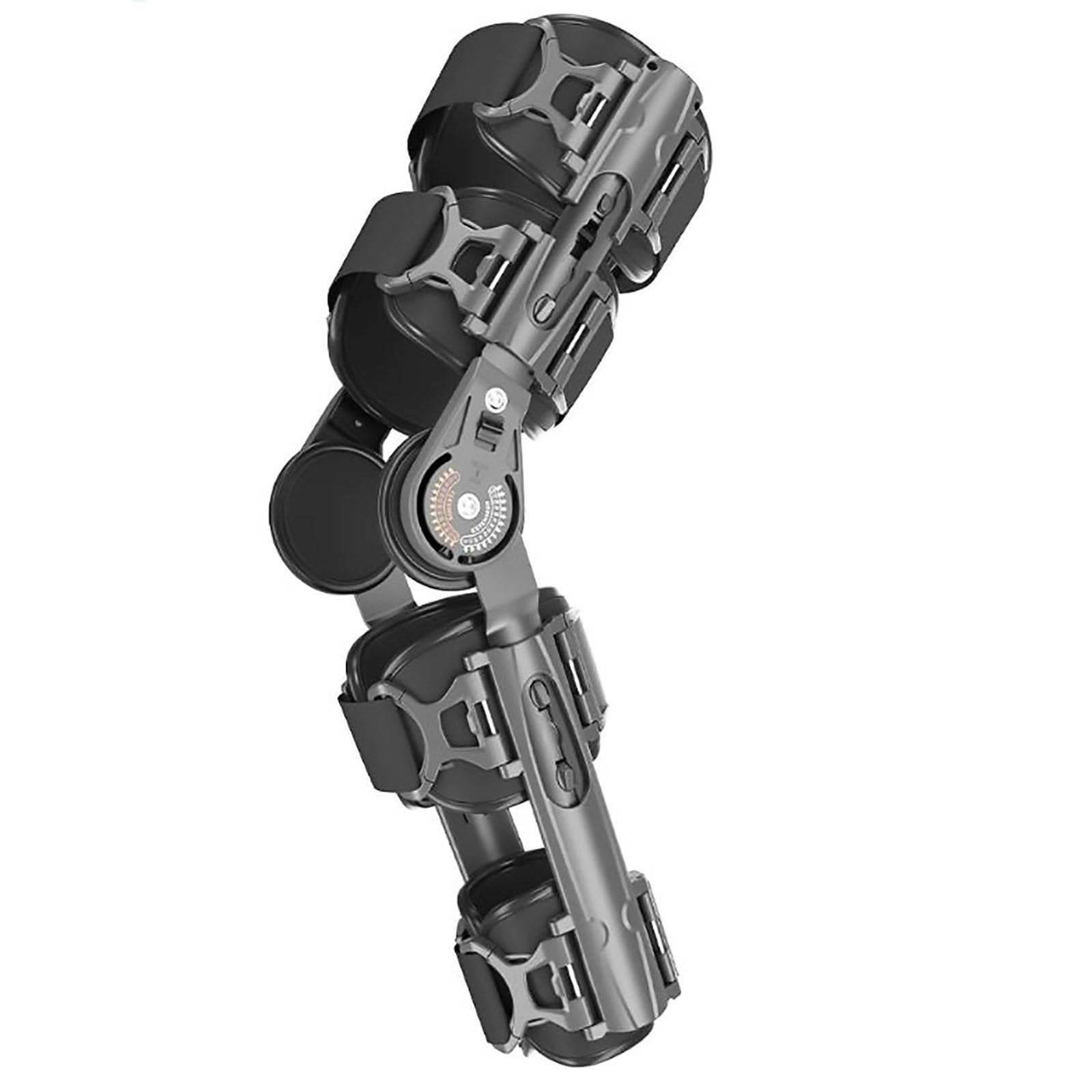 HAILM Ortesis Rodilla Regulable, con Estabilizadores Laterales, knee support, para ACL/MCL/PCL/Menisco/Ligamento/Lesiones Deportivas, para Pierna Izquierda y Derecha, Para Hombres y Mujeres
