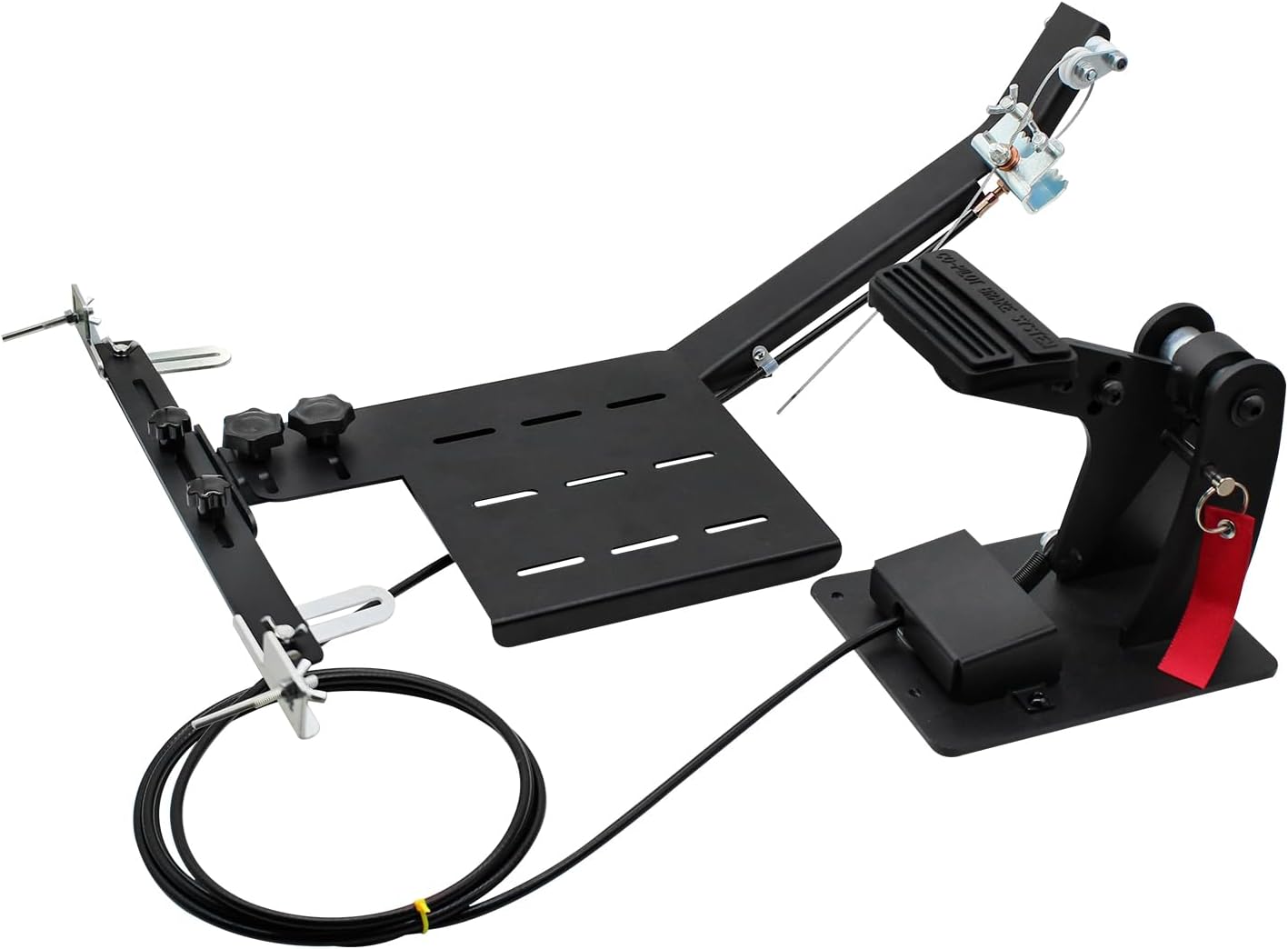 Universal Dual Brake Pedal Passenger Side ACAR-B1 Pedal Height Adjustable Right Hand Drive Conversion Kit RHD Driver Assistance Device for Driving Schools for All Vehicles