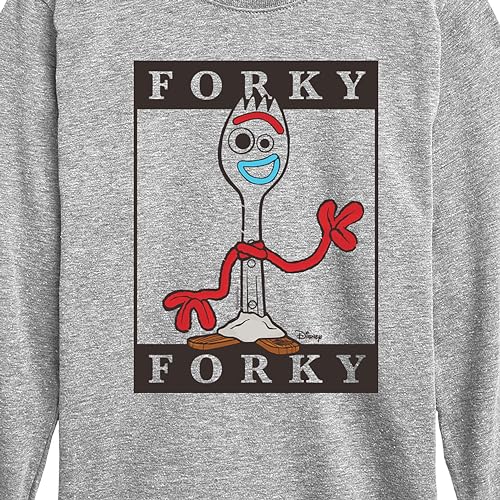 Disney - Toy Story 4 - Type Block Forky - Toddler & Youth Long Sleeve Graphic T-Shirt3