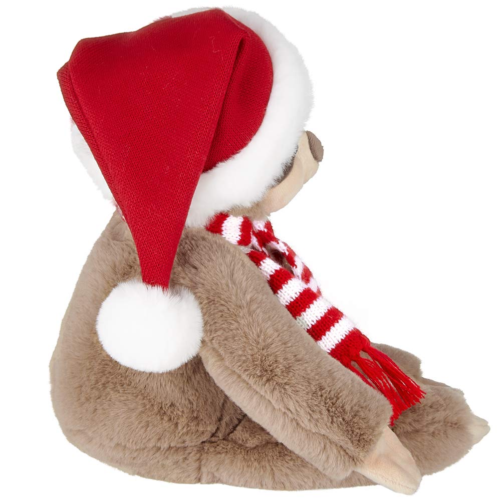 christmas sloth teddy