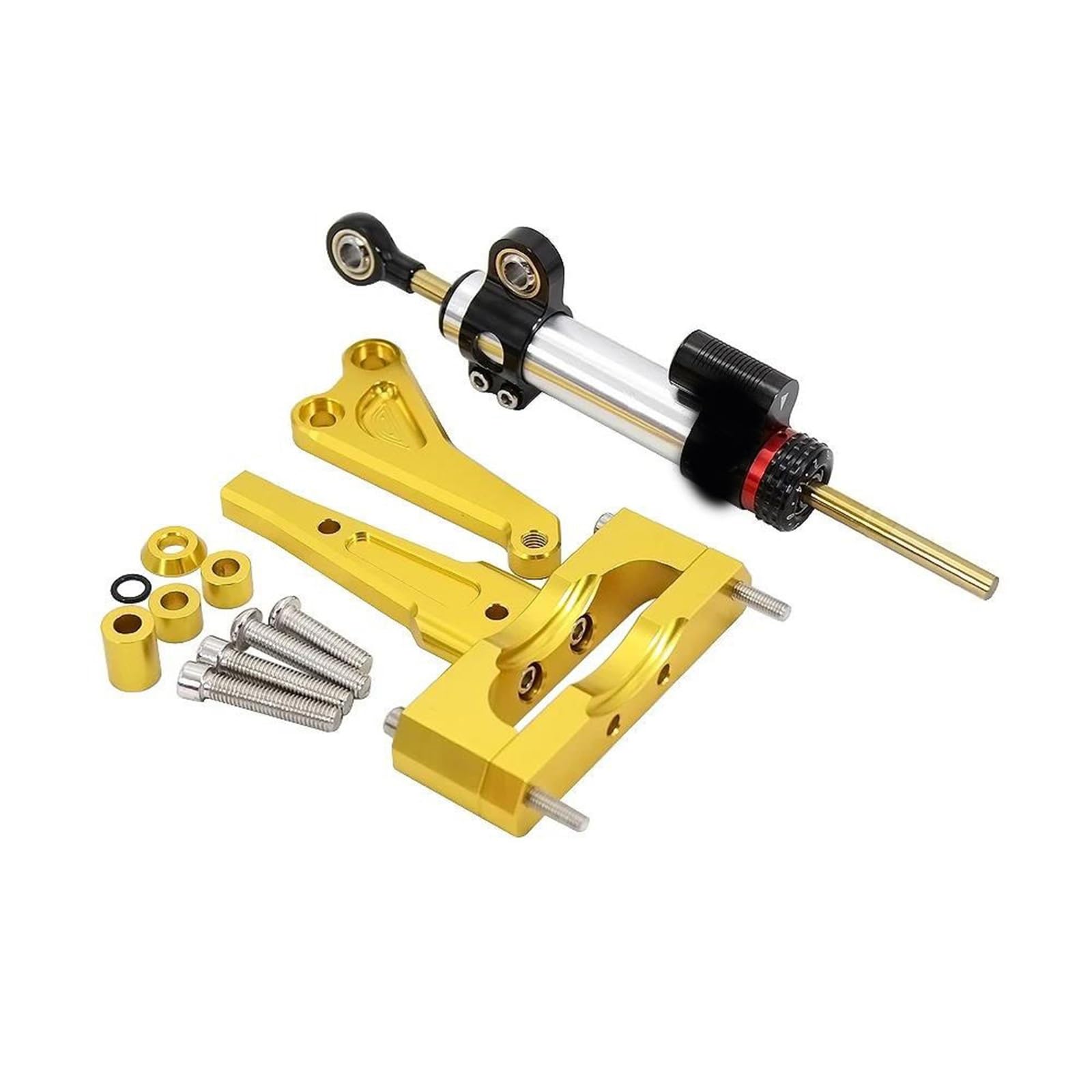 Dispositivo antivibración Accesorios para Motocicletas: amortiguadores de dirección y estabilizadores direccionales para CB150R, CB250R y CB300R (2018, 2019 y 2020).(Damper n Bracket 1)