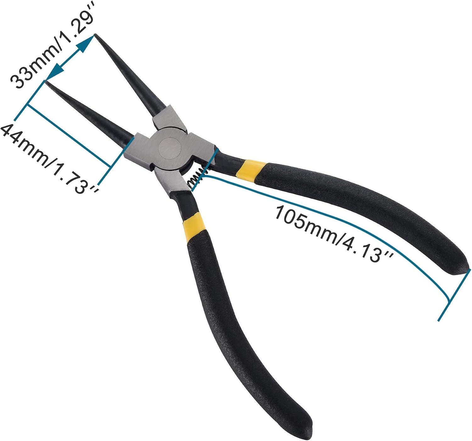 GOOFIT K-06 Hand Tool Internal Straight Precision Retaining Snap Ring Circlip Pliers