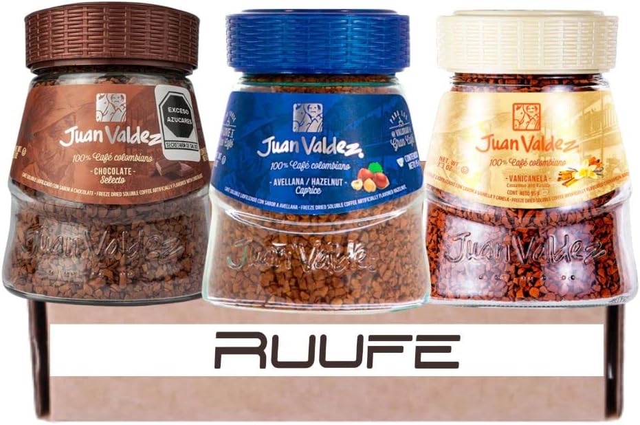 Juan Valdez Hazelnut Vanilla Cinnamon & Chocolate Flavor Instant Coffee