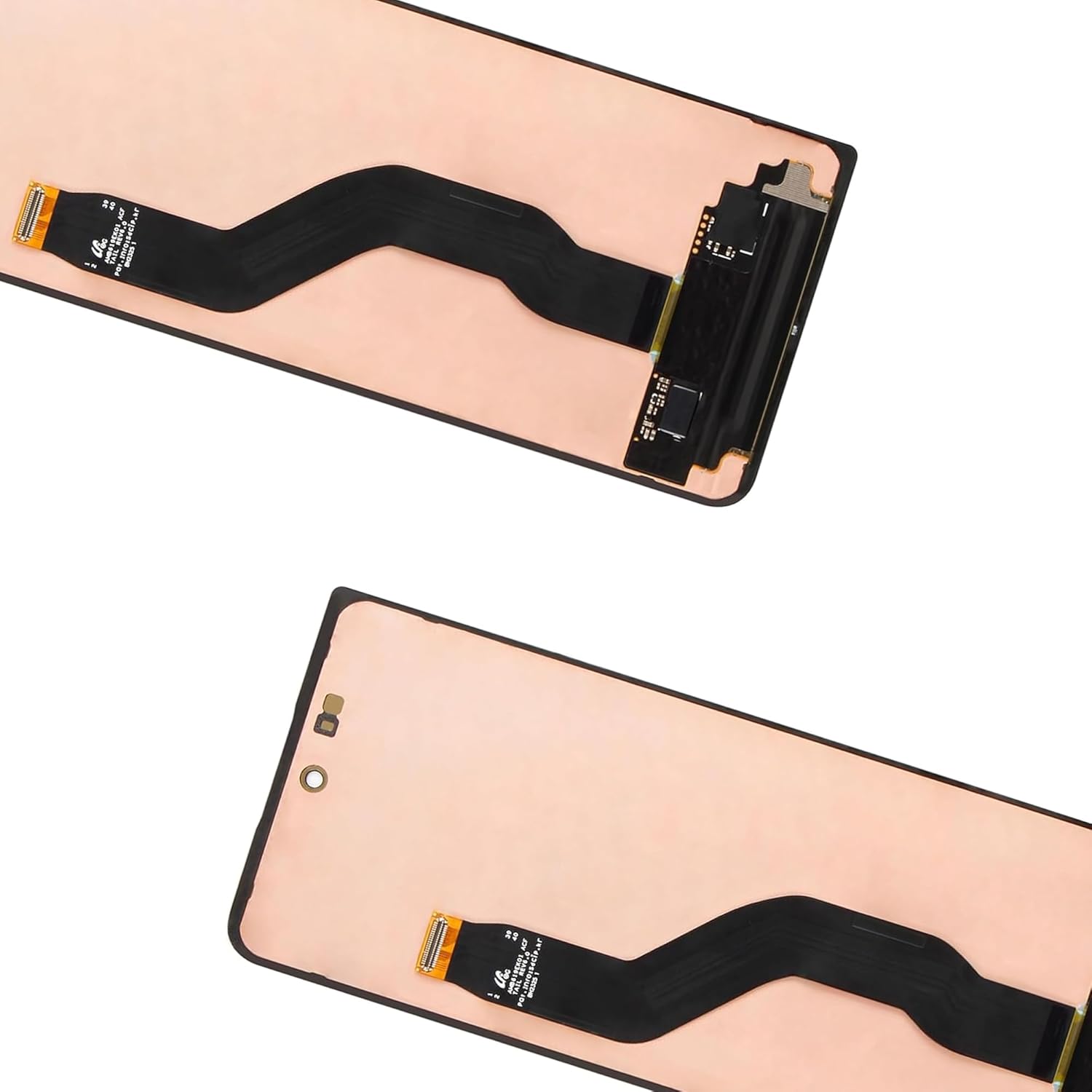 OLED Display [with Fingerprint Function] Compatible with Samsung Galaxy Z Fold 5 5G [7.6 inch] SM-F946B, SM-F946B/DS Screen Touch Digitizer Assembly LCD Display with Repair kit