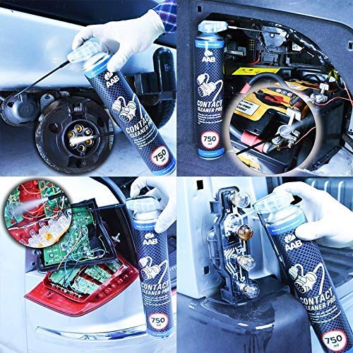 AAB Contact Cleaner PRO 750ml - Powerful Contact Cleaning Agent – Cleaning Alcohol, Dust Cleaner, Spray Cleaner, Circuit Board Cleaner, PCB Cleaner - Image 6