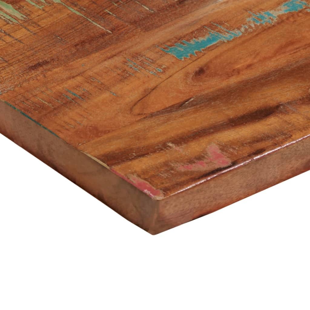 Dessus de Table 70x40x3,8 cm rectangulaire Bois Massif récupéré,Plateaux de Table,9.7kg-371111
