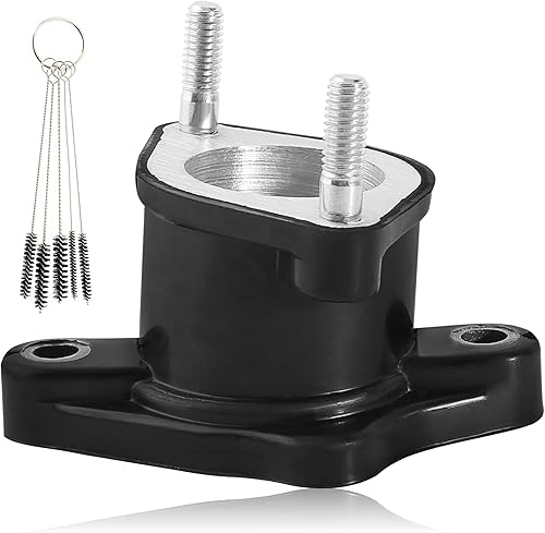 Miniatura 2 de SOAJEE Colector de admisión de 1.063 in para CG 125cc 150cc 200cc 250cc Motor vertical ATV Go Kart Quad Trail Pit Dirt Bike Dune Buggy Off Road 4