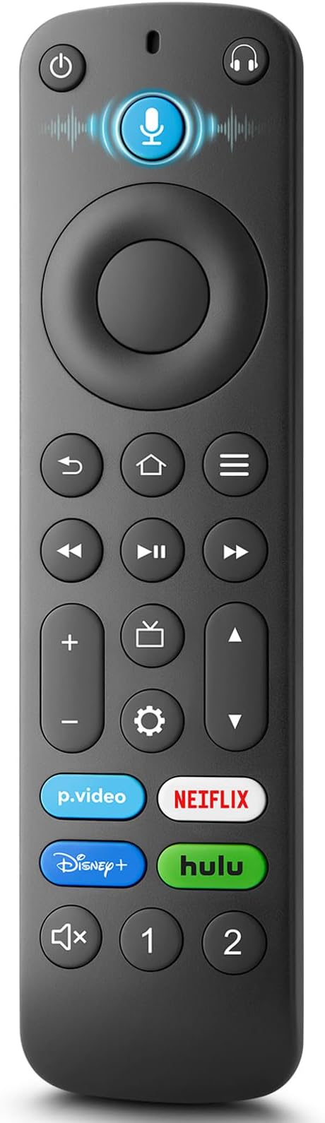 Replacement Voice Remote Control for Fire Stick/Amazon Toshiba Insignia Fire Smart TVs(1st/2nd/3rd Gen)