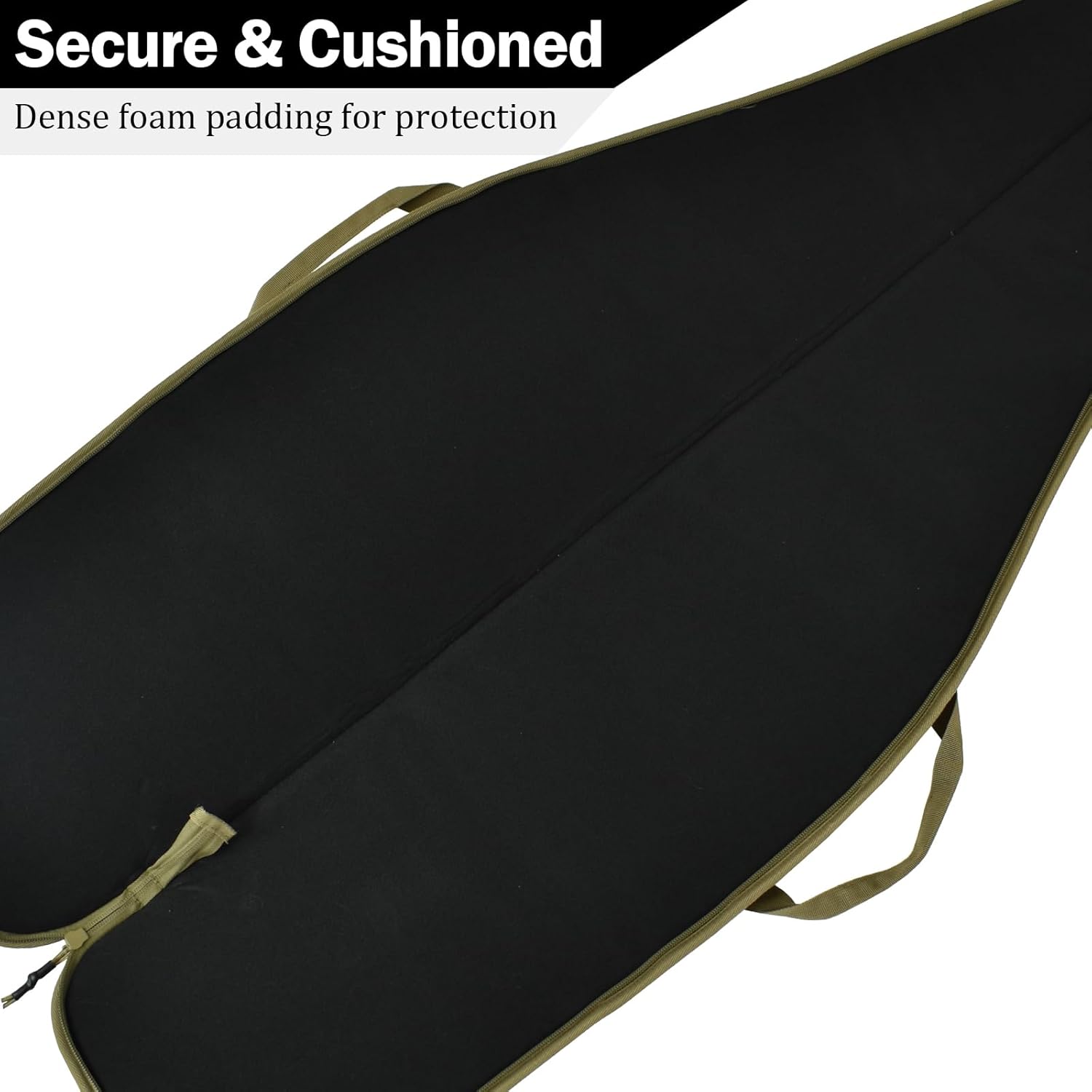 Soft Scoped Rifle Case, Tactical Gun Bag for Shotgun with Handle, Adjustable Shoulder Straps, Firearm Accessory Pocket, Available Length