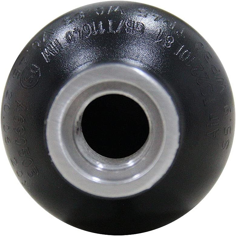 0.45L Paintball Bottle,3000psi Paintball HPA Tank,Thickened Explosion-Proof co2 High Pressure Gas Cylinder,Light-weight Aluminum Bottle (0.45L)