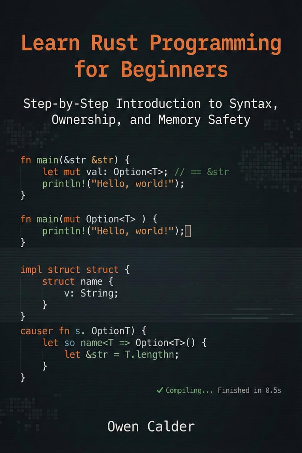 Learn Rust Programming for Beginners: Step-by-Step Introduction to Syntax, Ownership, and Memory Safety (Rust Programming for Practical Software Development)