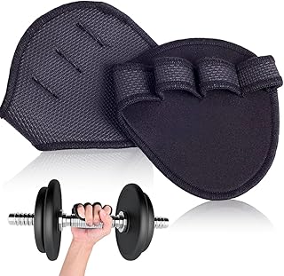 1 Paia Guanti Palestra, Grip Pads per Sollevamento Pesi, Guanti per Pesistica e Corpo Libero, Alternativa ai Guanti Palestra Standard, Basta Mani Sudate
