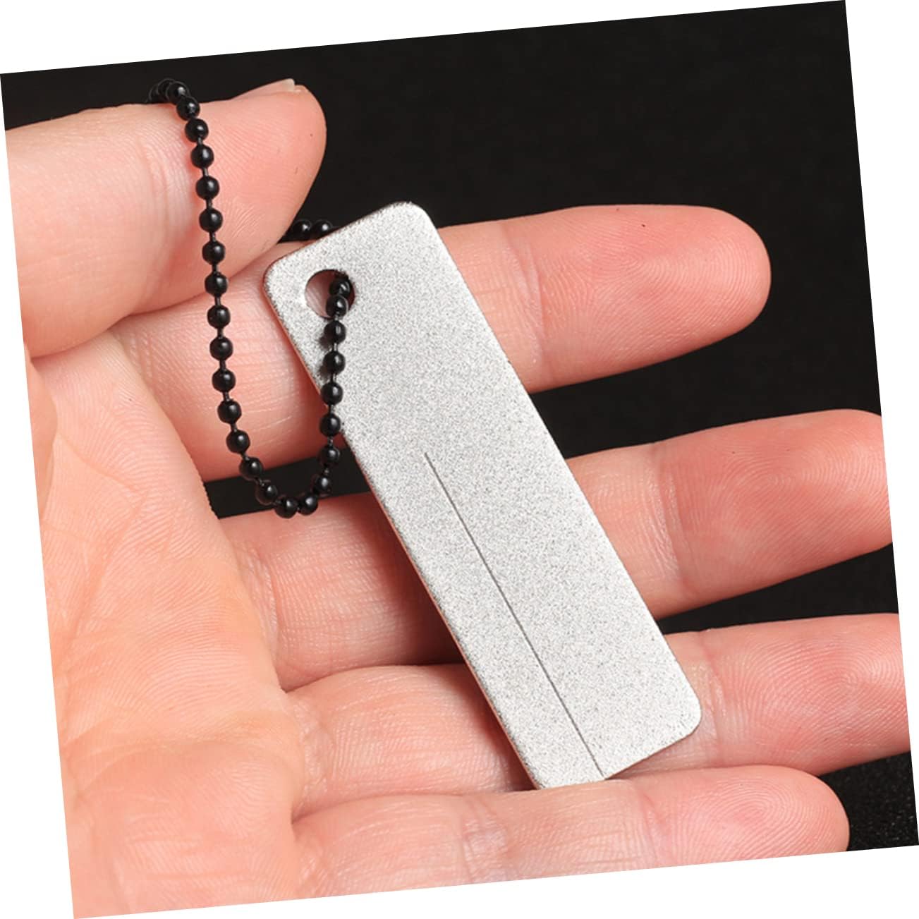 2pcs Mini Sharpening Tool Diamond Grinding Stone for Fishing Hooks and Outdoor Use Compact Pocket Easy to Clean Lightweight Design