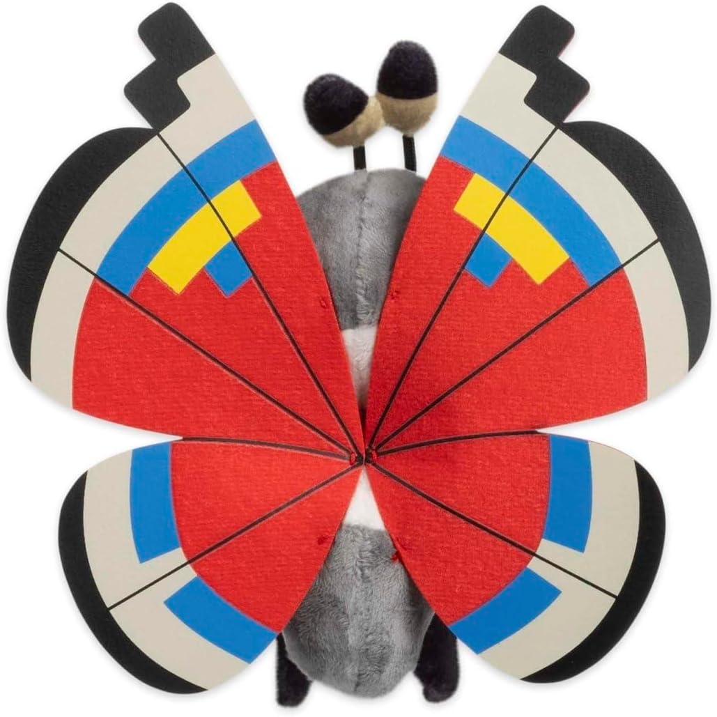 Pokémon Center: Vivillon (Modern Pattern) Sitting Cuties Plush, 6 ½ Inch